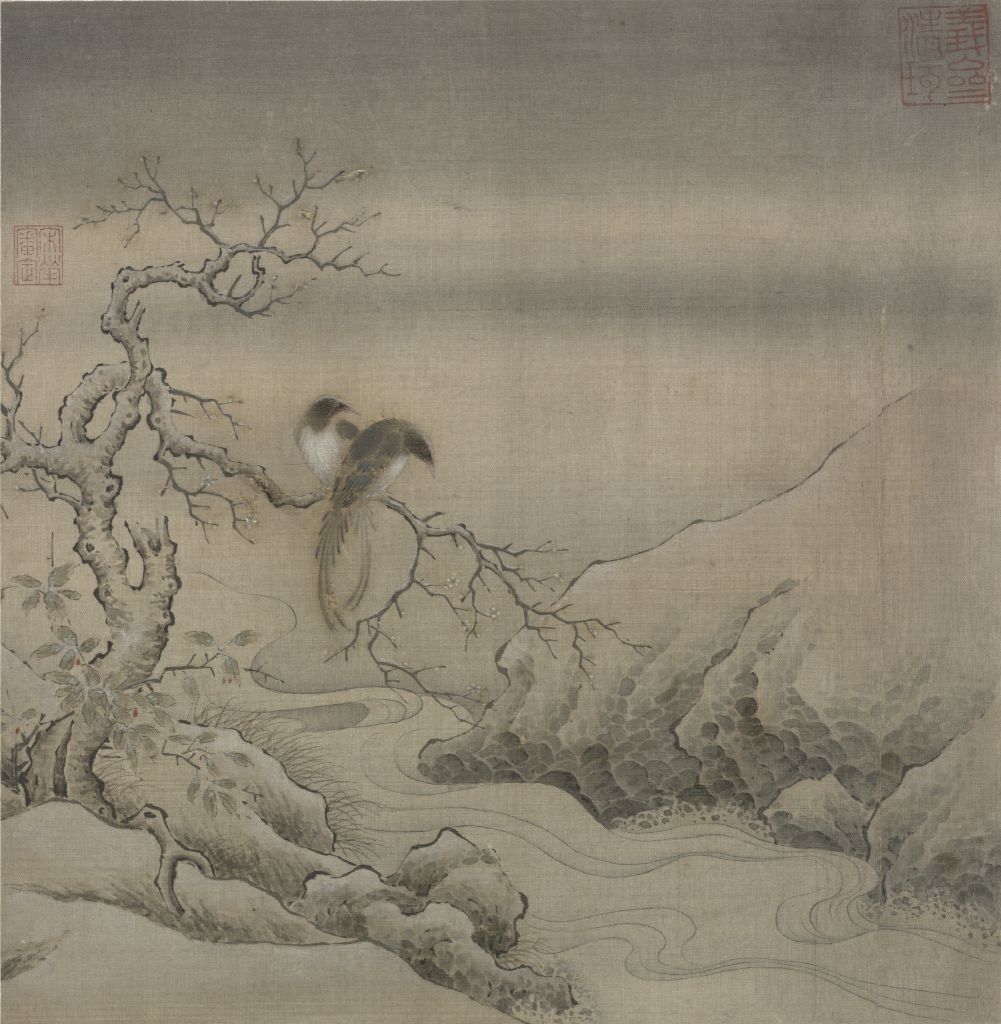 图片[1]-Chinese tallow and bird picture page-China Archive